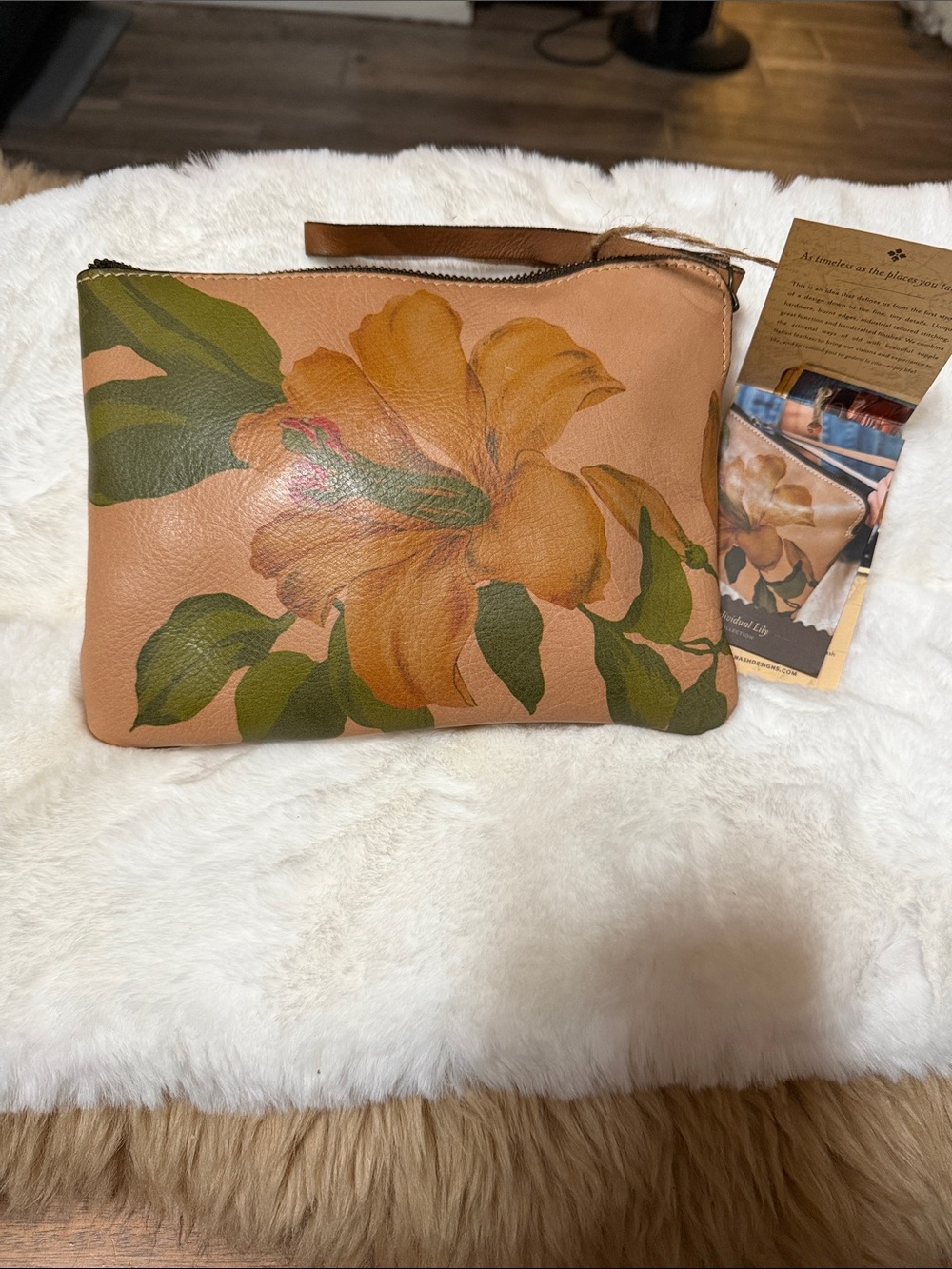Patricia Nash Individual Lily Collection Wristlet NWT